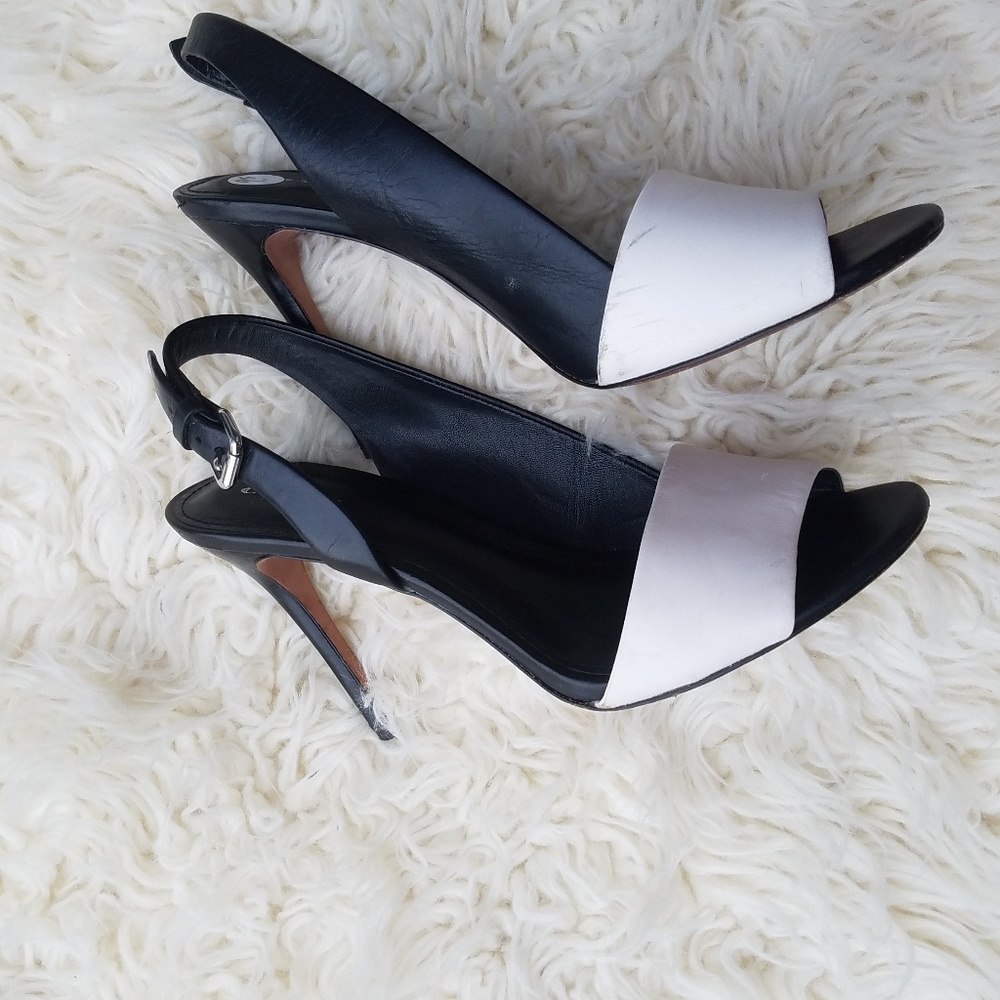 Coach leather sandal